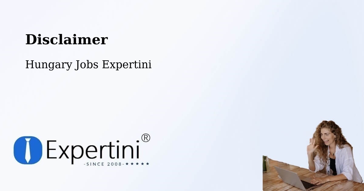 Disclaimer – Vértessomló - Hungary Jobs Expertini